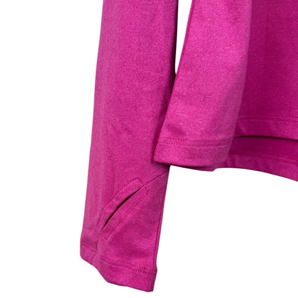 Spyder Women's Active Long Sleeve Shirt - Fuchsia Pink Stretchy Athletic Top XL - Picture 3 of 7